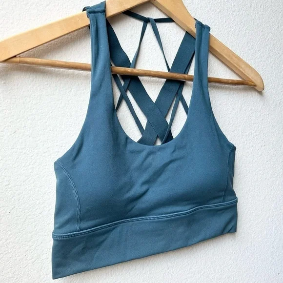Balance Athletica Oasis Aura Bra in teal Blue Dive size S - Picture 6 of 15